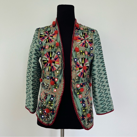 Vintage Rapsodia green cotton jacket. Perfect condition. Size M. 100% cotton. Em - Picture 2 of 8